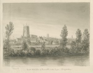Newcastle-under-Lyme Stadt von John Buckler
