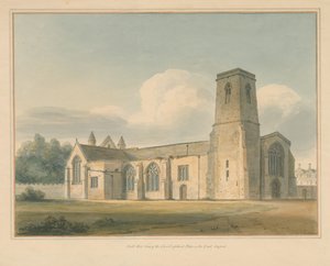 Oxfordshire - Oxford - St. Peter in der Ostkirche, 1803 von John Buckler
