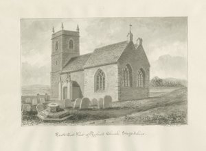 Rushall Kirche von John Buckler