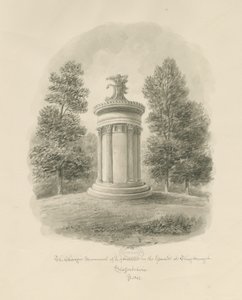 Shugborough - Das Choragische Denkmal des Lysikrates von John Buckler