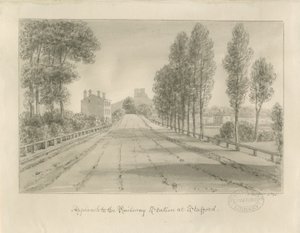 Stafford - Zufahrt zum Bahnhof