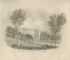 Stafford - Brücke bei Bridgeford von John Buckler