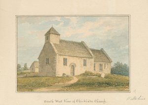 Chicklade Kirche, 1817 von John Buckler