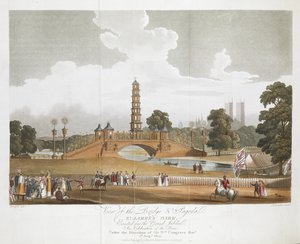 Ansicht der Brücke & Pagode, St. James