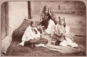 Nautch-Mädchen, Kabul, 1879 von John Burke