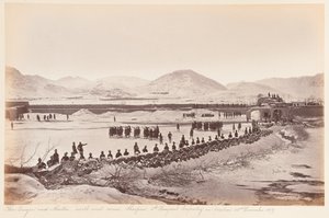 Der Laager und Abattis, Sherpur Cantonment, Dezember 1879