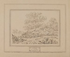 Cottages aus der Natur (mit zentralem Baum)