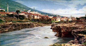 Mostar, Bosnien und Herzegowina, Jugoslawien, ca. 1924