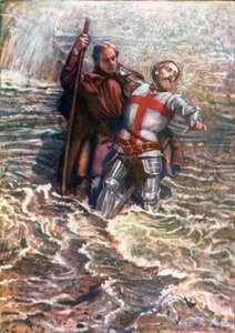Hoffnung hilft Christian, den Fluss zu überqueren