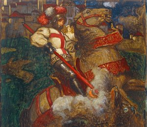 St. Georg tötet den Drachen, 1908