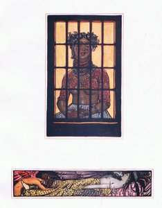 Die Geschichte von Lilavanti, Illustration aus The Garden of Kama (and other lyrics from India), 1920 von John Byam Liston Shaw