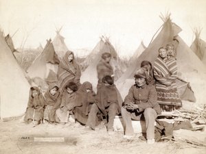 Was von Big Foots Bande übrig blieb, 1891 von John C. H. Grabill