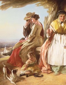 Jugend und Alter (Detail) von John Callcott Horsley