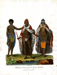 Hottentotten, nach dem Leben gezeichnet von M. Vaillant von John Chapman
