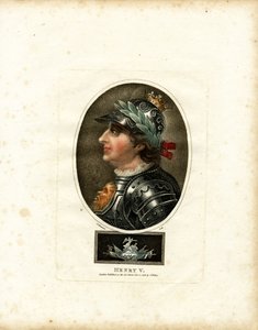 Porträt von Heinrich V. von John Chapman