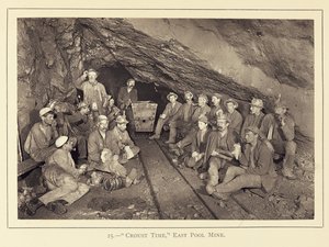 "Croust Time," East Pool Mine von John Charles Burrow