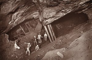 Die 70 Tramstraße, East Pool Mine, Illustration aus 