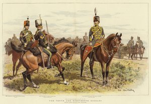 Die Zehnte und Neunzehnte Husaren von John Charlton