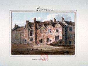 Abtei von St. Saviour, Bermondsey, London, 1809 von John Chessell Buckler