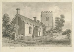 Draycott in the Moors - Schule von John Chessell Buckler