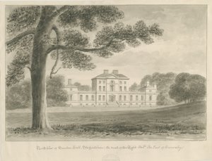 Sandon Hall von John Chessell Buckler