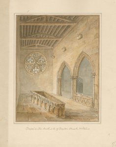 Wiltshire - Boyton Kirche - Kapelle, 1812
