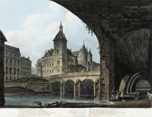Paris: Le Pont au Change - in „Paris vu par J.C. Mats“