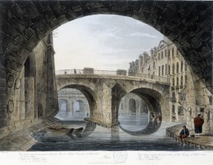 Paris, die Peer-Brücke - Zeichnung von Mats, circa 1810, Stadt Paris
