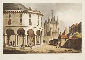 Der Tempel, Illustration aus Versailles, Paris und Saint Denis, veröffentlicht 1805 von John Claude Nattes