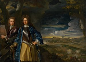 Michael Richards 1673-1721 und John Richards 1669-1709 bei der Belagerung von Belgrad 1690, 1700