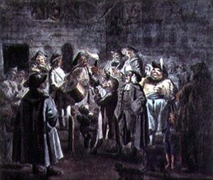 Nachtmusiker von John Collet