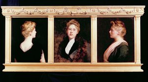 Dreifachporträt einer Frau von John Collier