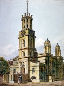 Kirche St. Georg im Osten, Stepney, London, 1811 von John Coney
