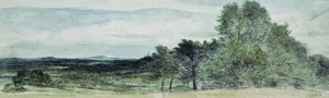 Eine Ansicht in Hursley, Hampshire, 1804