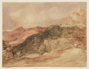 Bow Fell und Langdale Pikes von John Constable