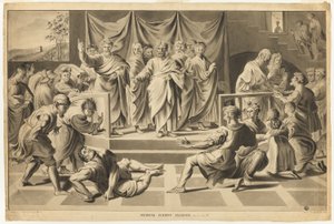 Tod des Ananias von John Constable