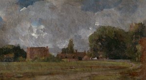 Golding Constables Haus, East Bergholt - der Geburtsort des Künstlers von John Constable