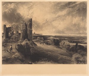Hadleigh Castle (Große Platte) von John Constable