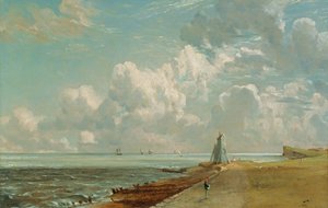 Harwich, Der niedrige Leuchtturm und Beacon Hill von John Constable