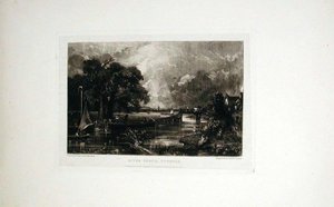 Fluss Stour, Suffolk von John Constable