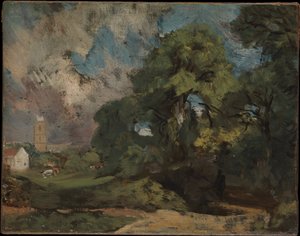 Stoke-by-Nayland von John Constable