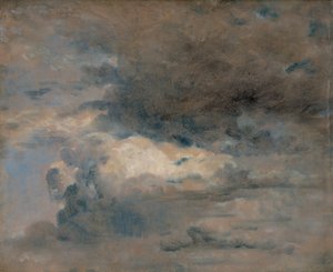 Studie von Wolken - Abend, 31. August 1822