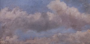 Studie von Wolken, ca. 1821