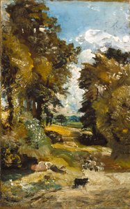 Das Kornfeld von John Constable