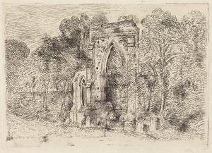 Die Ruinen von Netley Abbey von John Constable