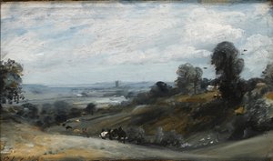 Das Tal von Dedham von Langham, 1812 von John Constable