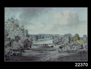 Das Tal des Stour, mit der Kirche von Langham in der Ferne von John Constable