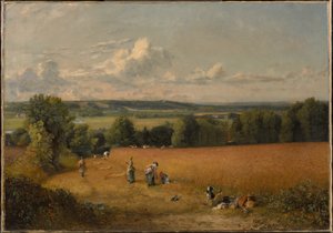 Das Weizenfeld von John Constable
