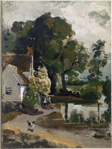 Willy Lotts Haus, in der Nähe der Flatford Mühle von John Constable