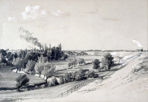 Watford Damm, Hertfordshire, 29. Oktober 1837 von John Cooke Bourne